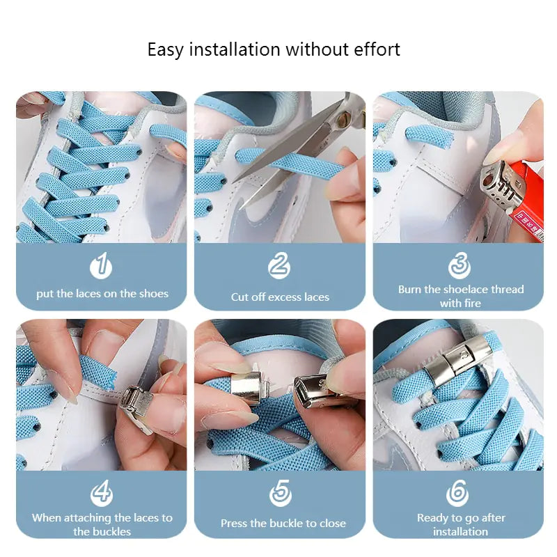 No Tie Shoe Laces - Household Happiness